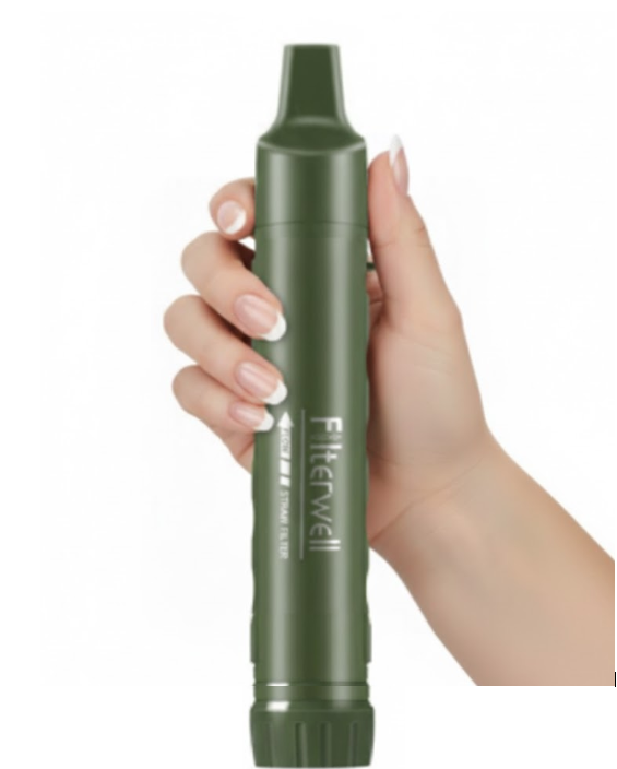 Draagbaar Outdoor Waterzuiveringsrietje