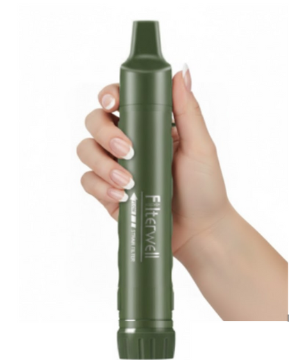 Draagbaar Outdoor Waterzuiveringsrietje